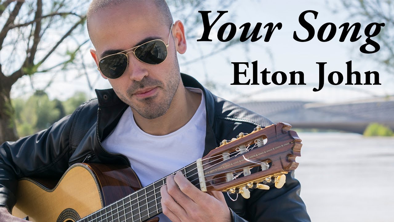 Your Song - Elton John - Fingerstyle Guitar Cover + TAB