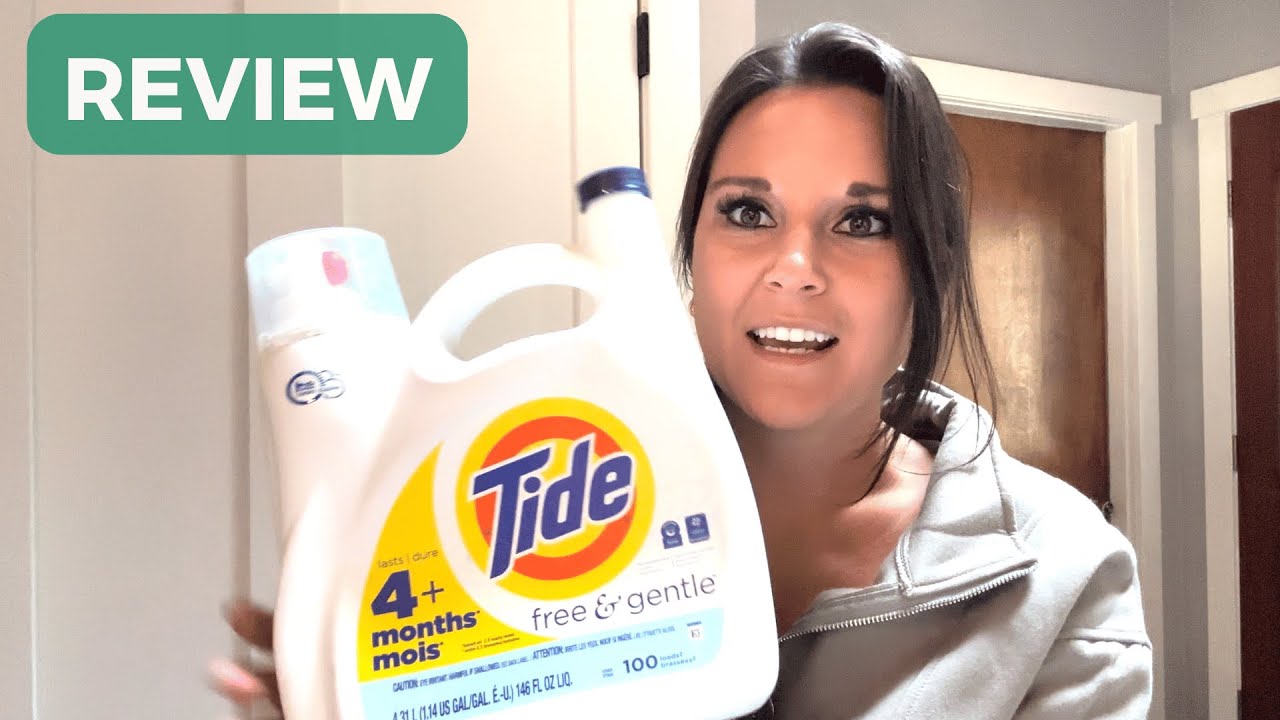 REVIEW: Tide Free & Gentle Laundry Detergent Liquid Soap