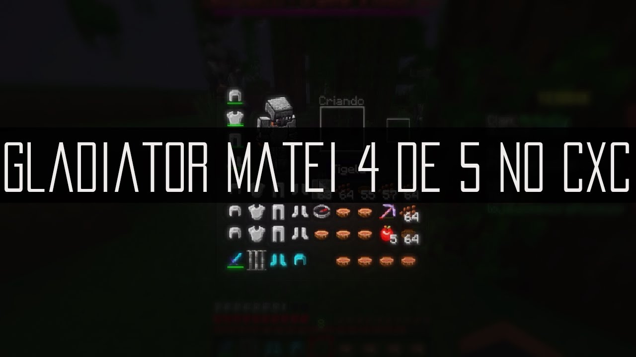 [HG] - Clan x Clan ~ MATANDO TODOS NO GLADIATOR