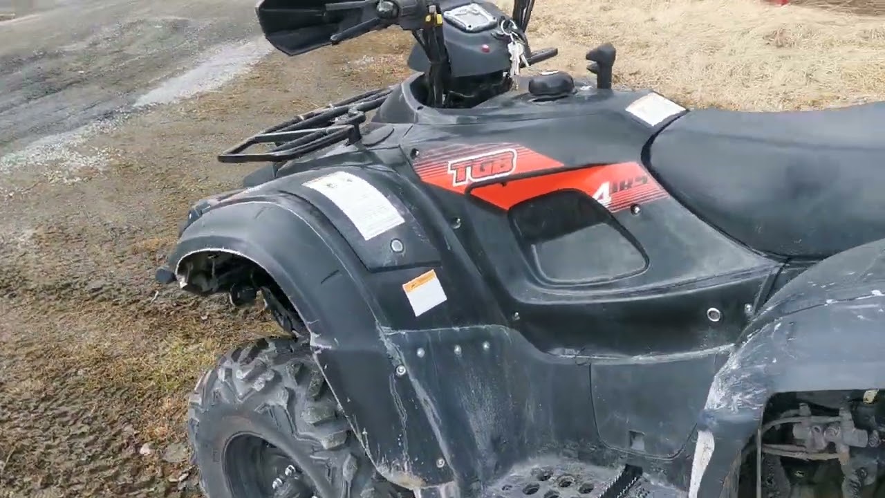 TGB 550 Blade traktor registrert ATV som 60 km/t.