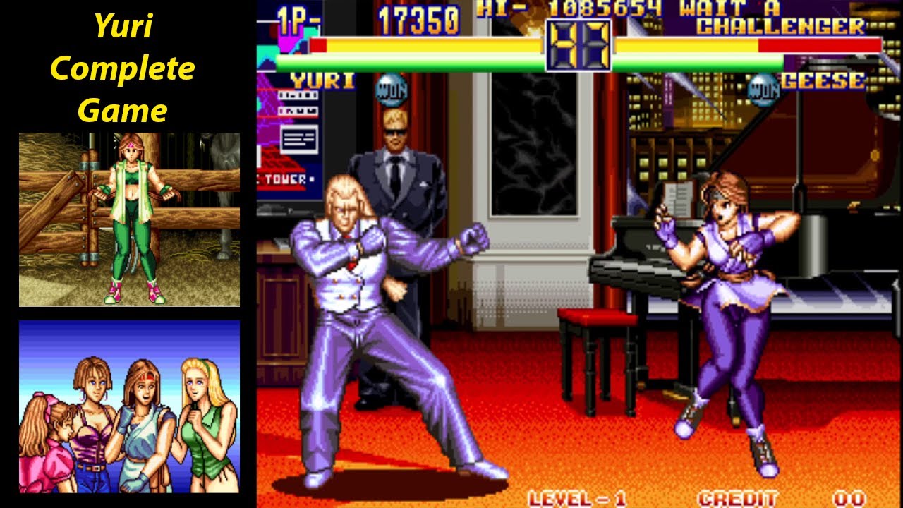 Art of Fighting 2 - Yuri Sakazaki | ⚡ Infinite Power | Full game | 2022-05-17
