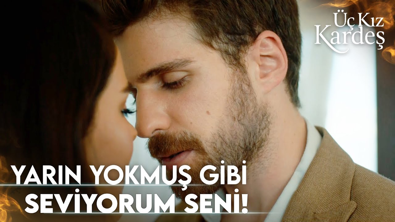 Somer Yakaladığı Yerde T&uuml;rkan'ı &Ouml;p&uuml;yor!  |  &Uuml;&ccedil; Kız Kardeş