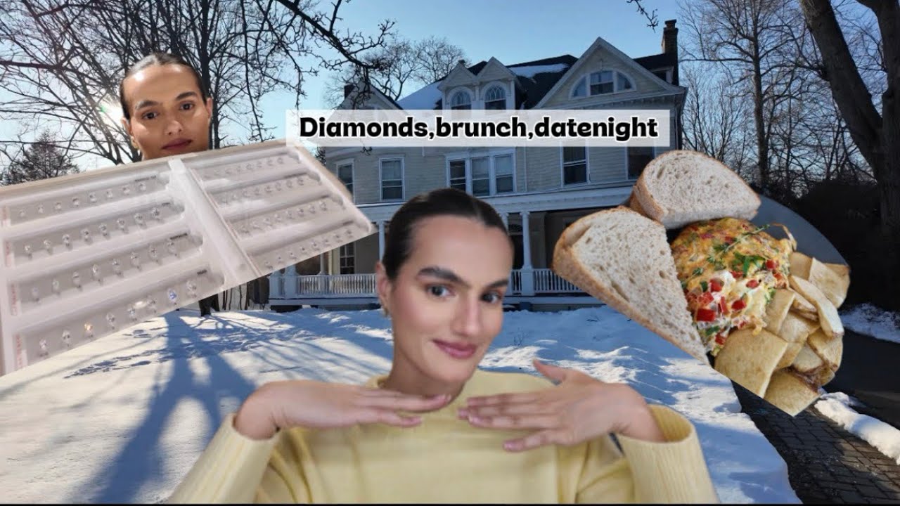 Diamonds,Date night 💕,brunch,and some thrifting💕🥰