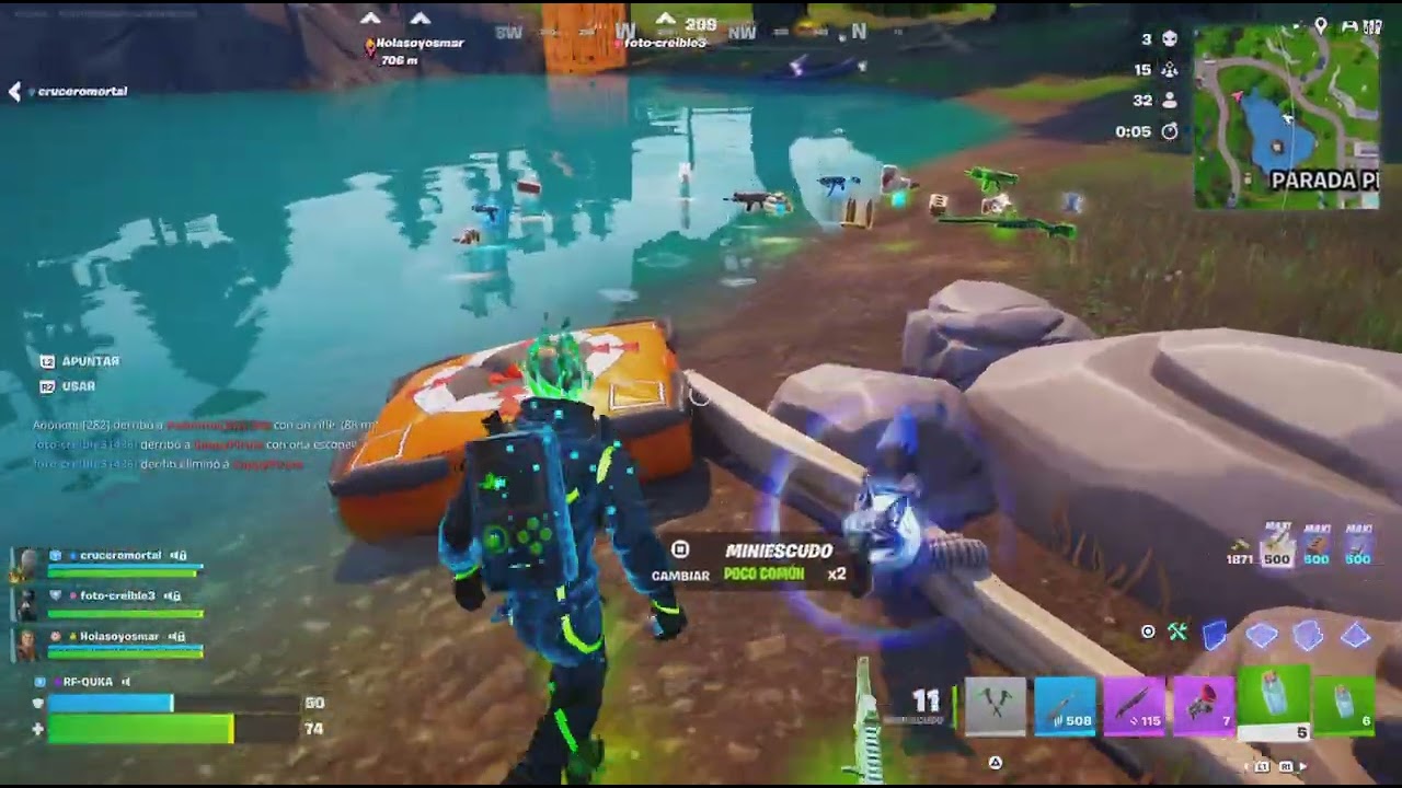 partidas de Fortnite