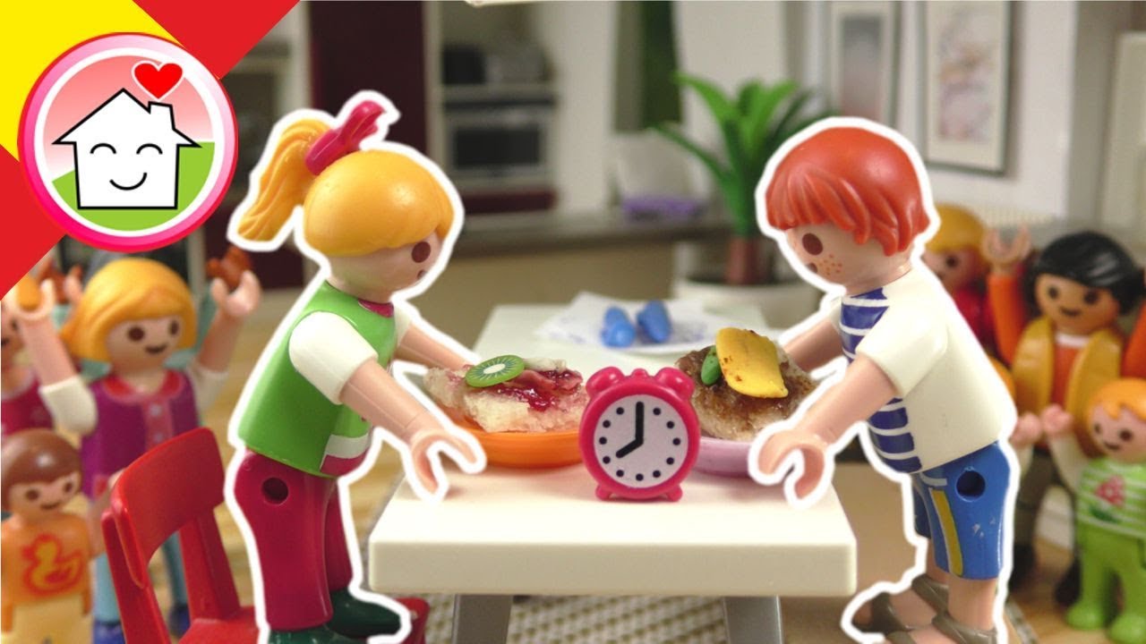 Playmobil en español Chicas contra chicos - La Familia Hauser