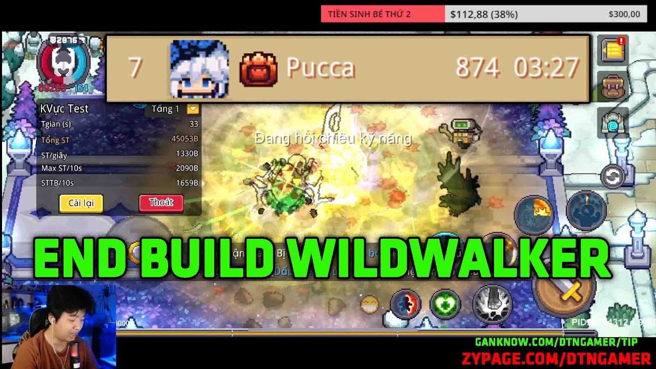 End Build WILDWALKER 1500B Của PUCA | Soul Knight Prequel SS5