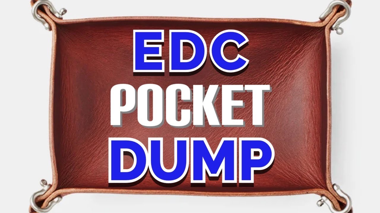 EDC Pocket Dump/ JANUARY 2020 #EDC Knife #EDC Gear #EDC light