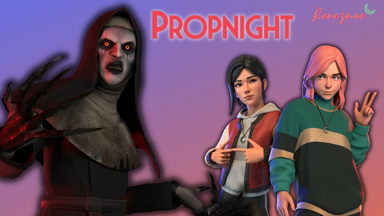 PROPNIGHT FUNNY MOMENTS and Gameplay | THE NUN