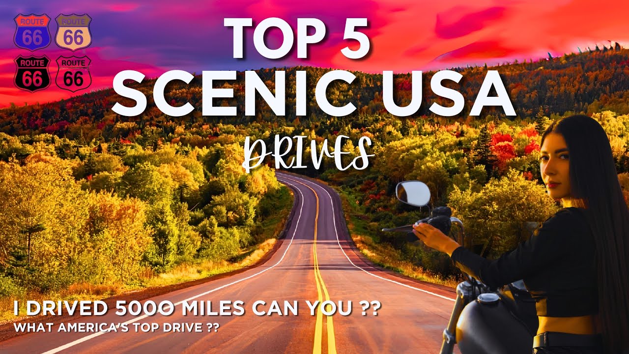 USA : Top 5 Wonder Road Drives