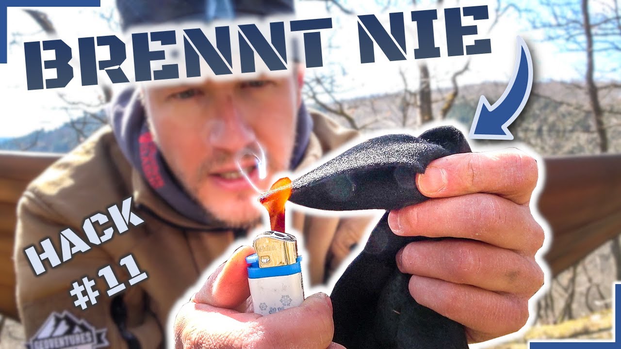 Mehr Sicherheit beim Feuer im Wald - Bushcraft Hacks [Folge 11]