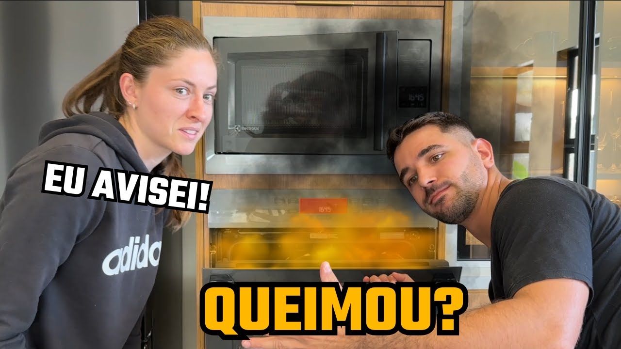 Instalei errado o forno de embutir!