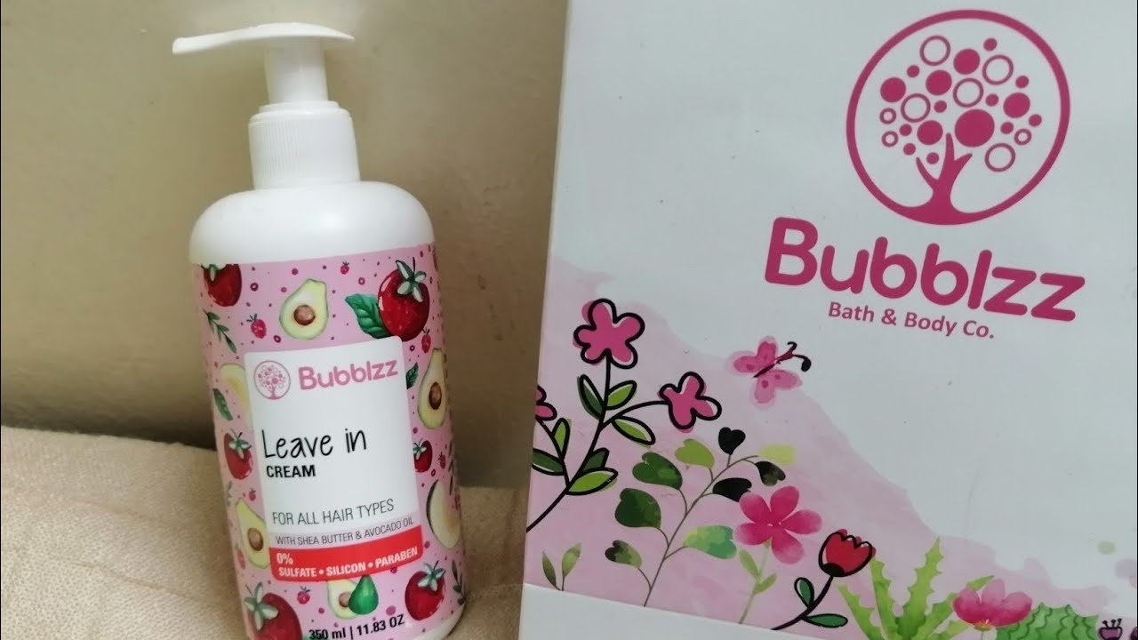 ليف ان بابلز |Bubblzz Leave in |احلي نتيجه  للشعر الكيرلي 💋