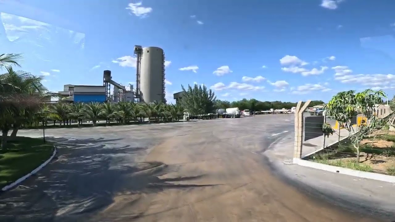 fábrica de cimento Mizu Baraúna-RN vamos lá pra mais um carregamento EP 154 2024