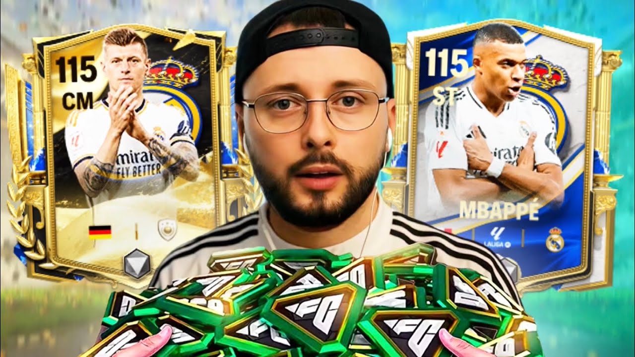 I Spent $500 for a FULL Real Madrid Squad! 3 ICONS Pulled! 🔥 FC MOBILE
