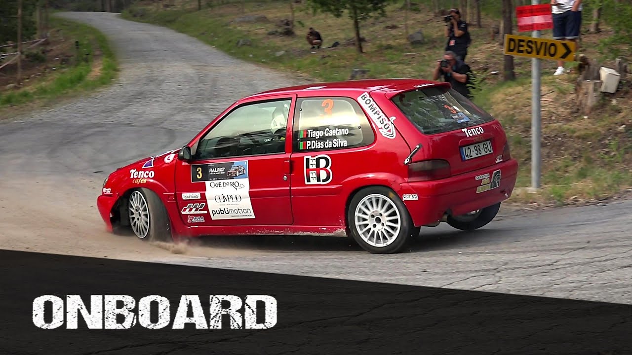 ONBOARD | Tiago Caetano / Pedro Dias da Silva - Citroën Saxo VTS | Rali Santo Tirso 2022