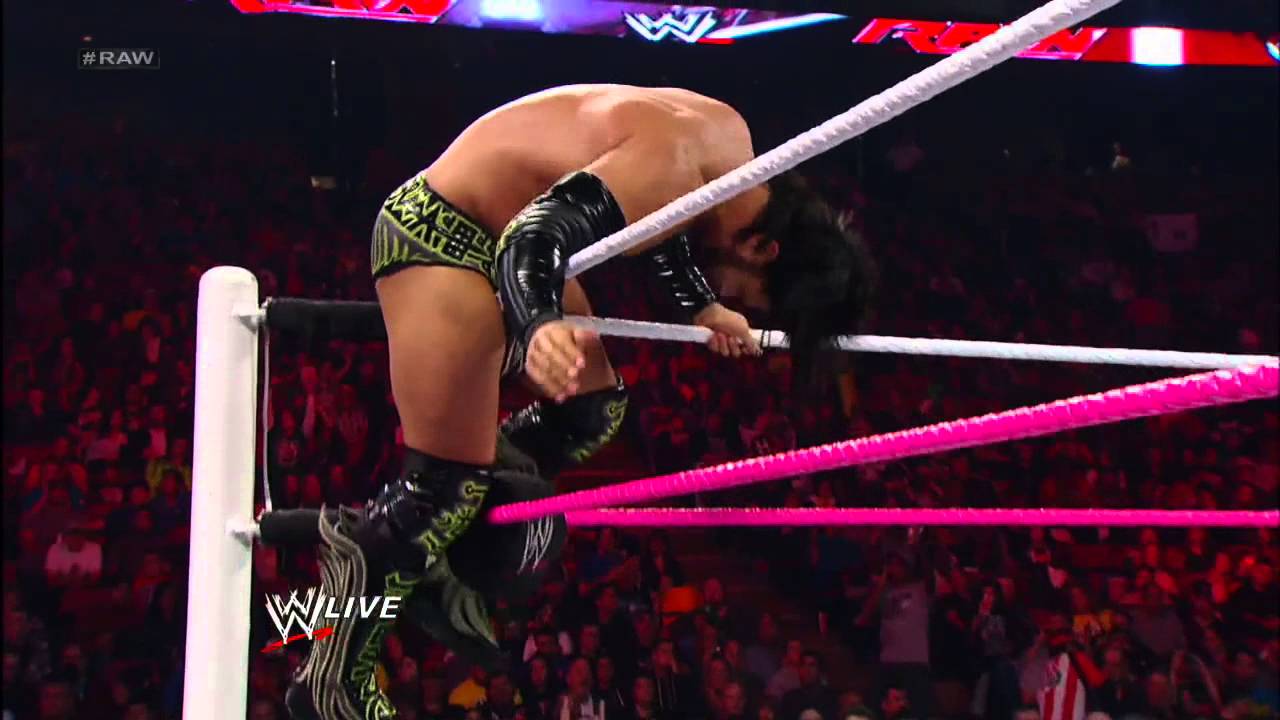 Justin Gabriel vs. Antonio Cesaro: Raw, Oct. 22, 2012
