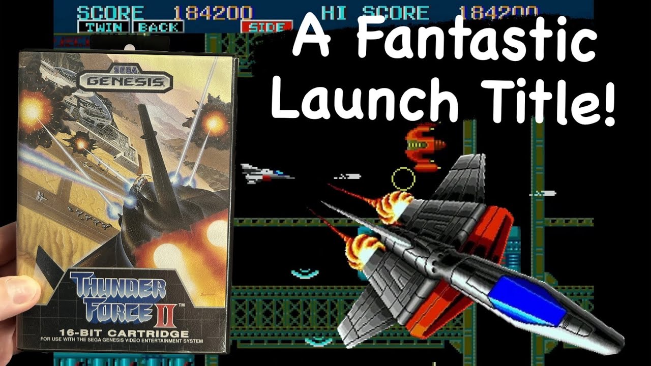 Thunder Force II (Sega Genesis) - TechnoSoft’s Forgotten Gem