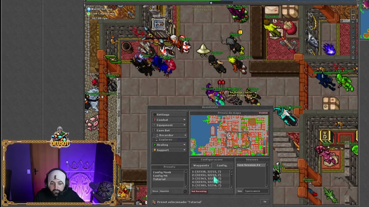 Tutorial DTC Assistant - Cliente Proprio do DeusOT - Tibia