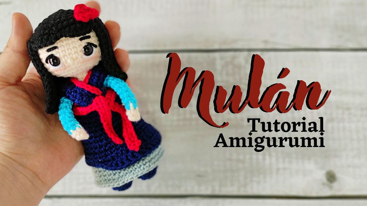 Mulán Amigurumi Tutorial | Amis Tejiendo Momentos ENG/SPA Subs