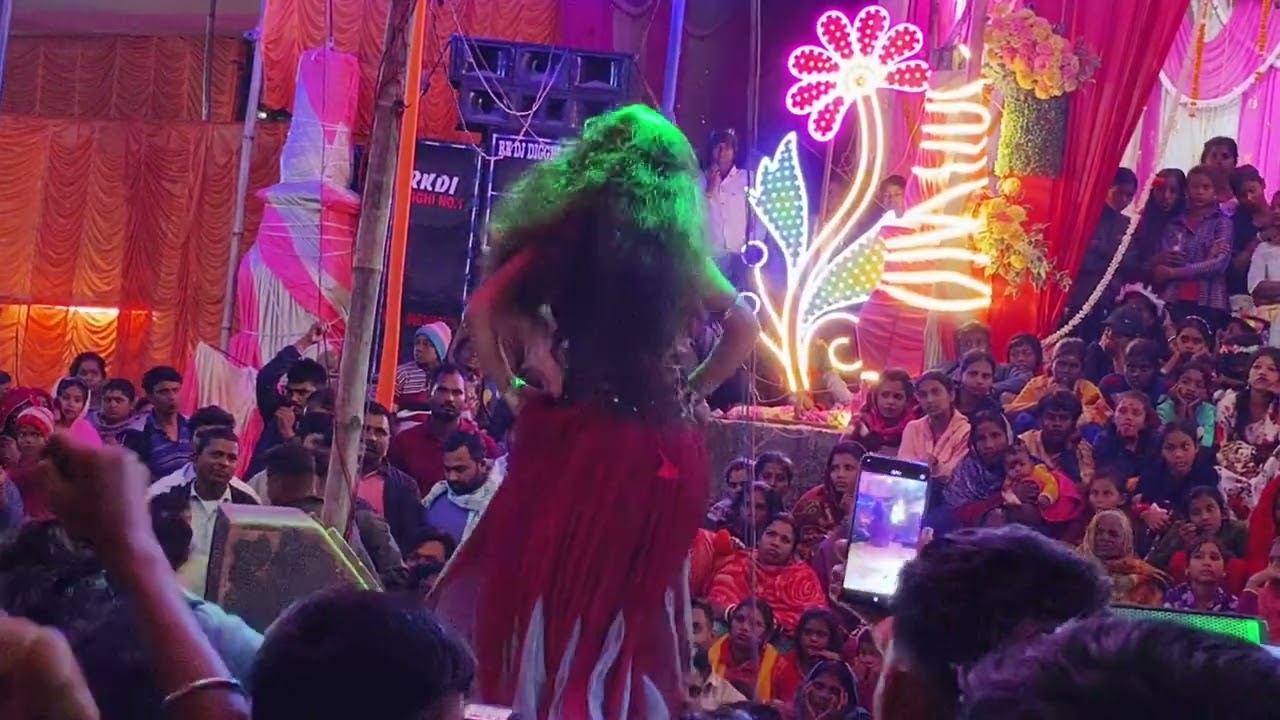 Bhojpuri gajab dj song and sound....jhoka Chandipur Tinpahar, Jharkhand night video....all kestar 