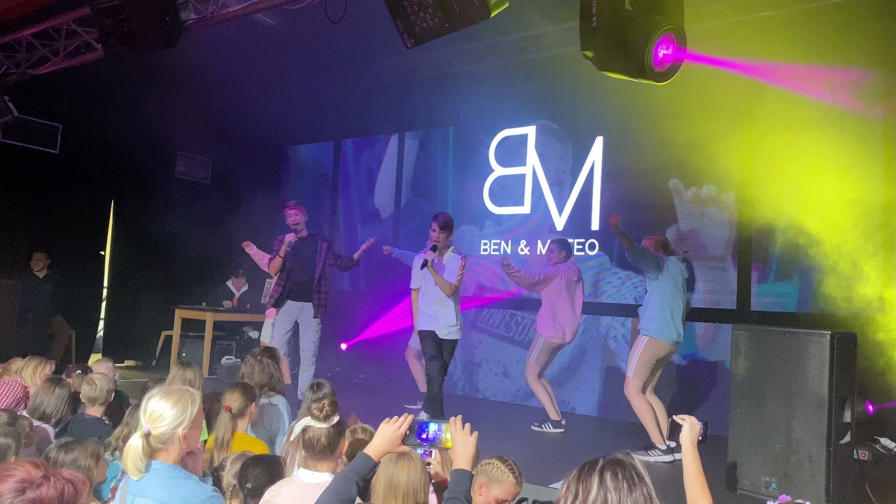 Ben a Mateo Mega show 2