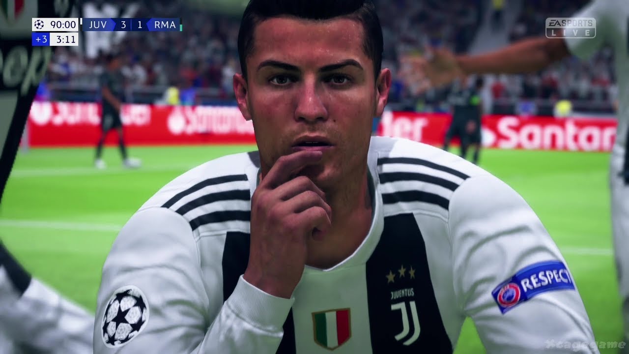 FIFA 19 Gameplay - Juventus Turin vs Real Madrid