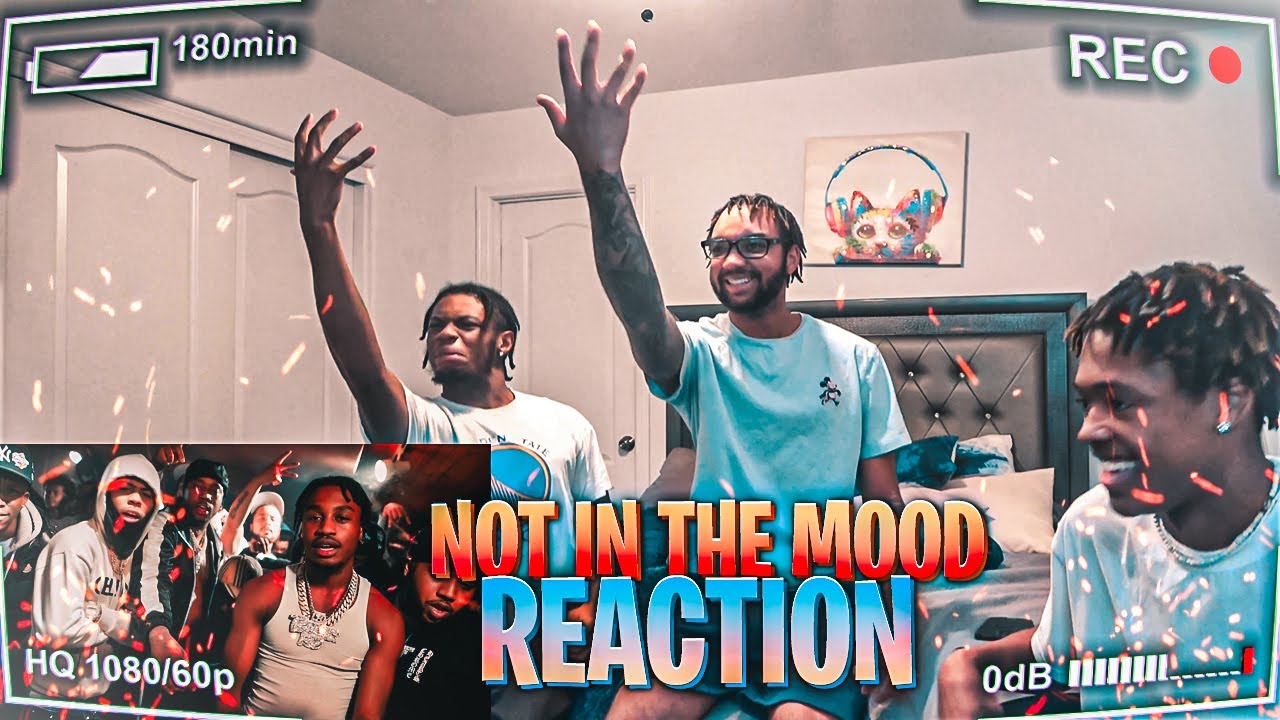 Lil Tjay - Not In The Mood (Feat. Fivio Foreign & Kay Flock) [Official Video] REACTION!!