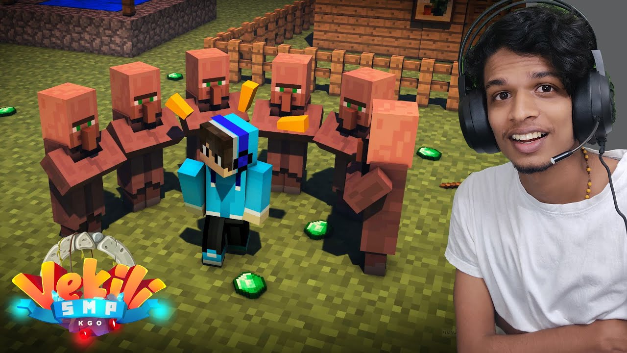 Minecraft : Kidnaping * VILLAGERS * For IRON FARM !!! VELKILI SMP | Malayalam |
