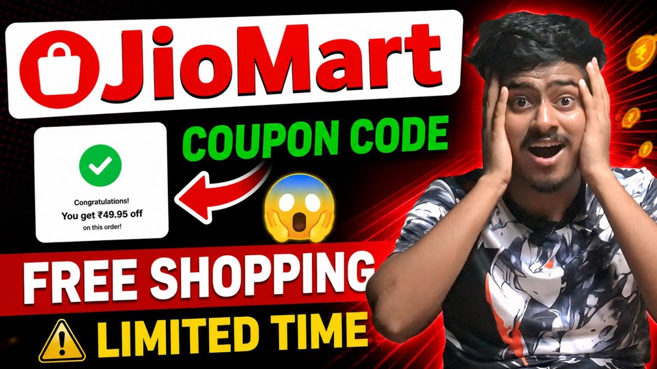 Jiomart Coupon Code Today | Jiomart 100 Off Coupon Code | Jiomart New Coupon Code | Jiomart New Code