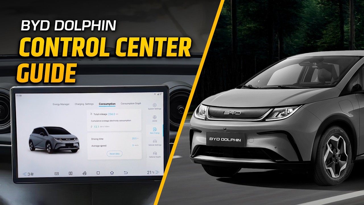 BYD Dolphin Control Center Complete Guide | MeroMoto