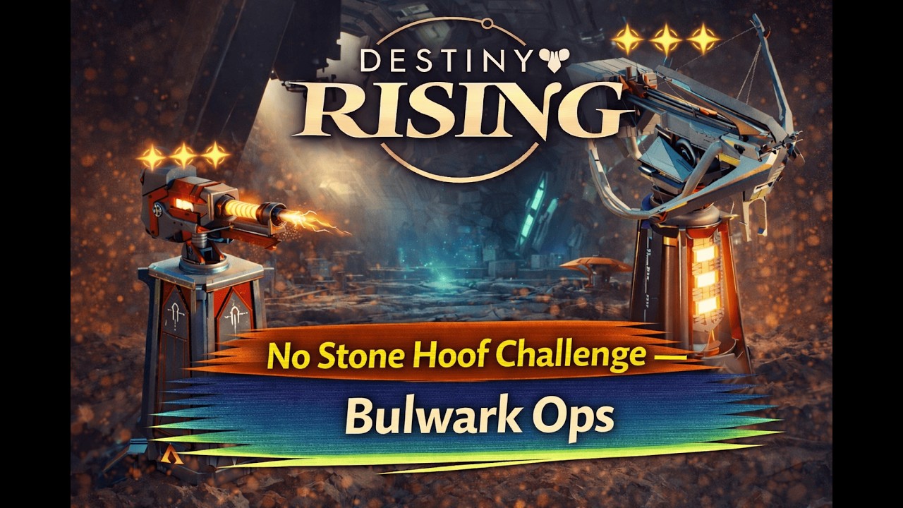 No Stone Hoof Challenge — Bulwark Ops | Destiny Rising