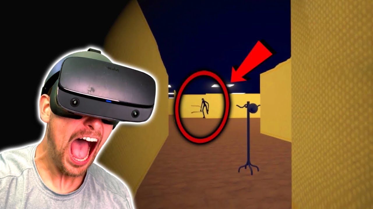 I NOCLIP INTO THE BACKROOMS IN VR (I SCREAMED LIKE A LITTLE GIRL)