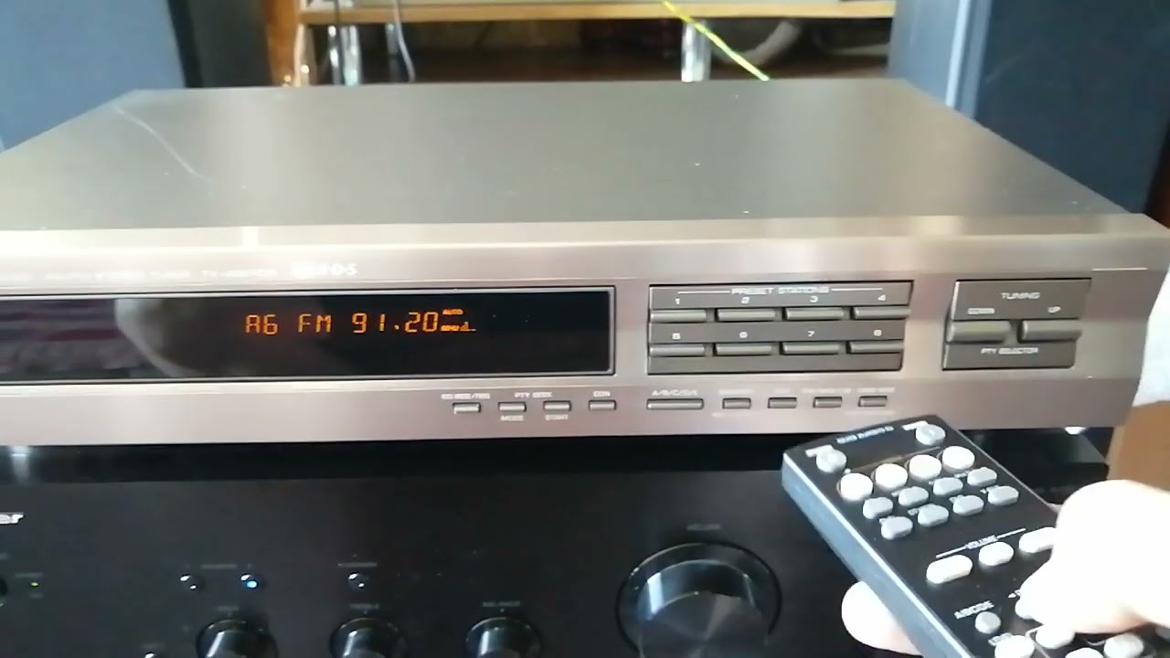 Yamaha TX-492RDS  Видео работы для продажи на сайте Авито.
