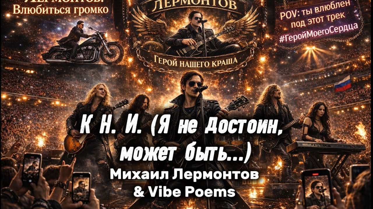 К Н. И. (Я не достоин, может быть...) Михаил Лермонтов & Vibe Poems 