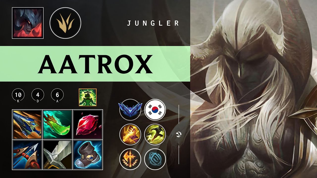 Aatrox Jungle vs Zac - KR Diamond Patch 26.02
