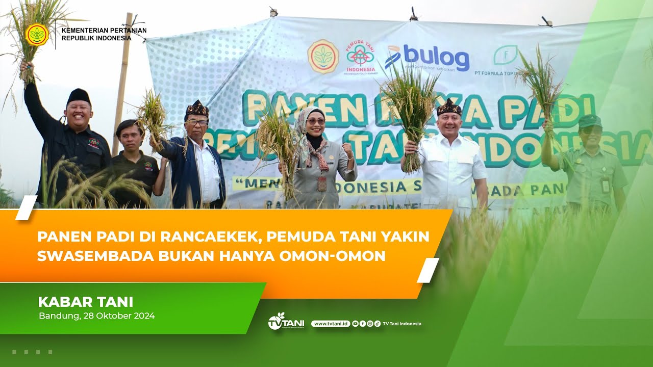 Brigade Pangan, Upaya Kementan Lakukan Regenerasi Petani dan Tingkatkan Produksi
