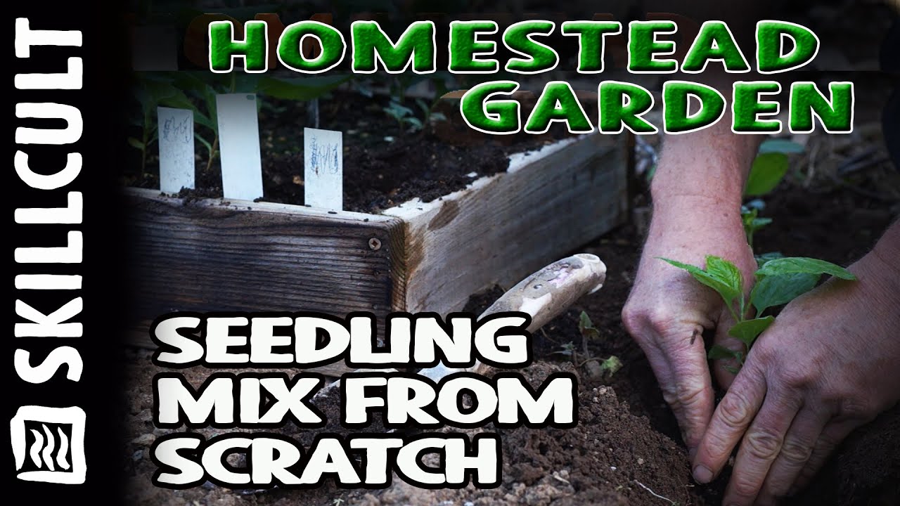 Make Great Seed Starting Mix From Common Stuff
