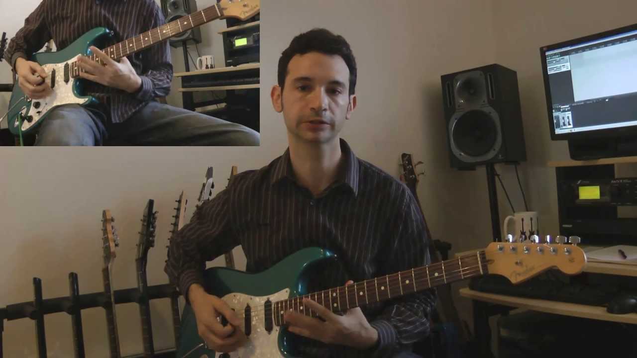Guitar Lesson - Phrasing, Bending, Fingerboard Memorization