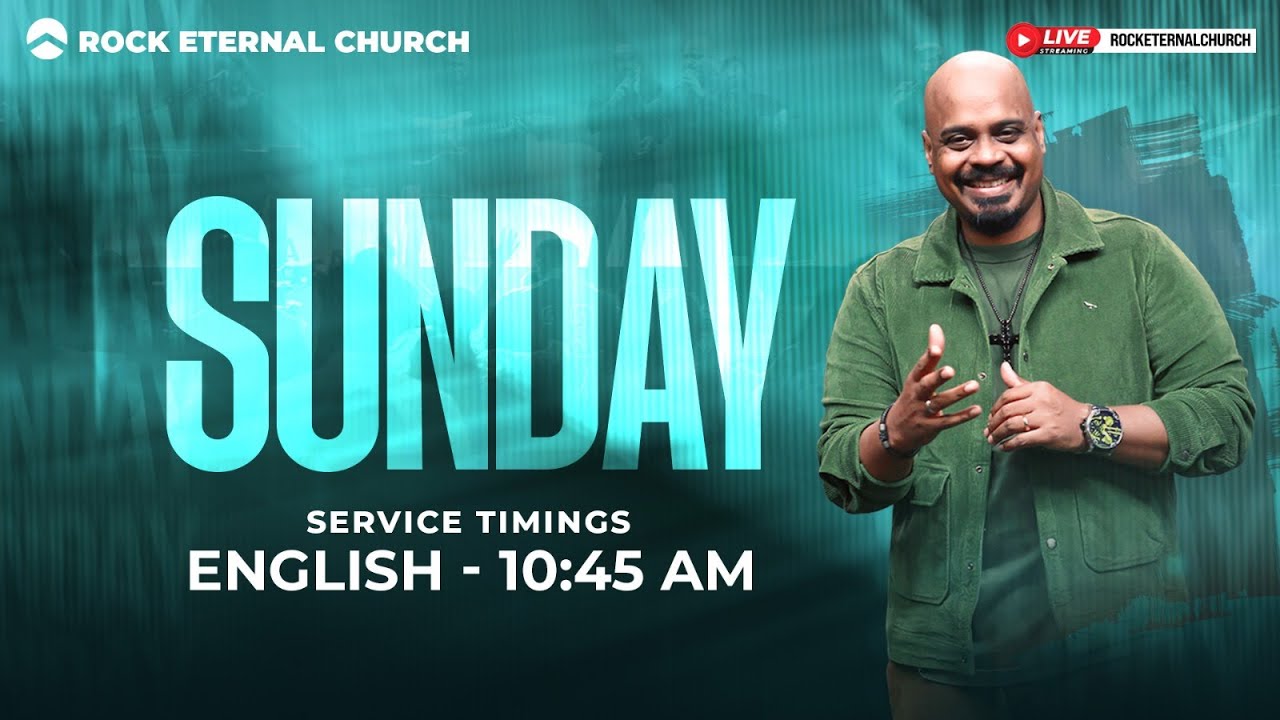 🔴 LIVE | Rock Eternal Church | English Service | January 4th 2026 | 10:45 AM | Ps.REENUKUMAR