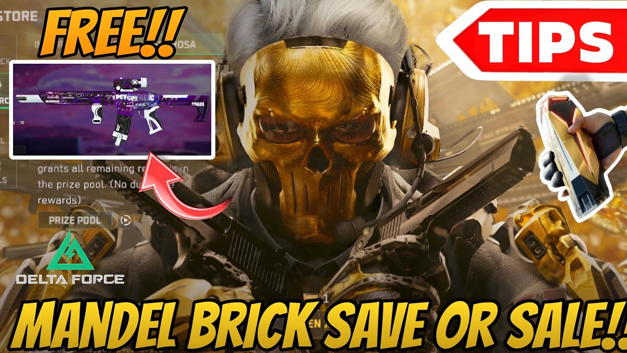 КАК ПОЛУЧИТЬ БЕСПЛАТНЫЕ СКИНЫ В DELTA FORCE🔥 | ПОЛНЫЙ РАЗБОР MANDEL BRICK | ПРОДАВАЙТЕ С УМОМ И П...