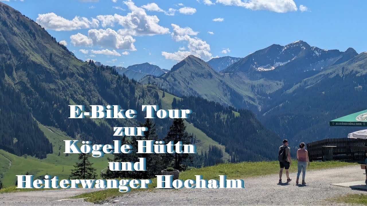 E-bike Tour vom Heiterwangersee (Tirol) zur Kögele Hütte und Heiterwanger Hoch Alm.