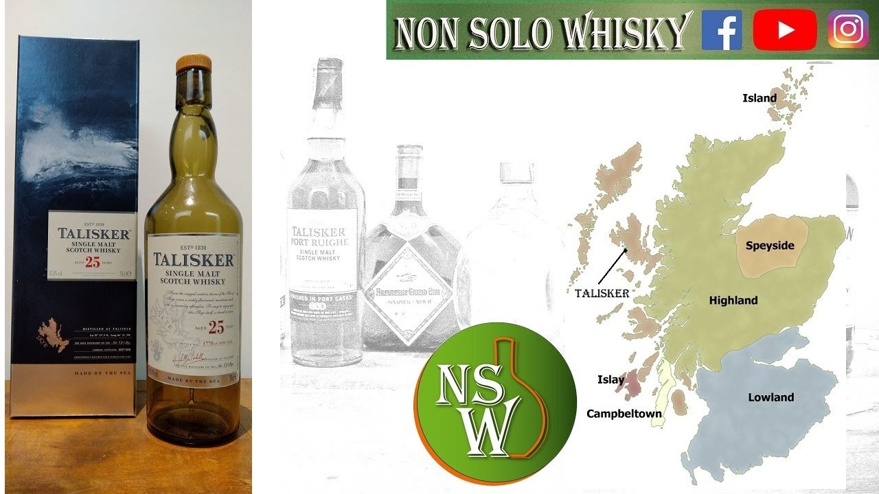 Talisker 25 yo Single malt scotch whisky 45,8%