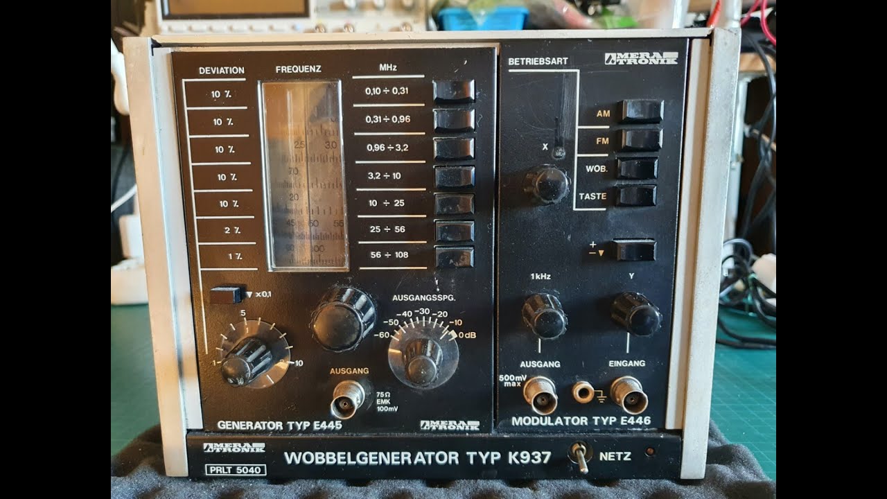 5 MERATRONIK Wobulator K-937 Wymiana żarówki.