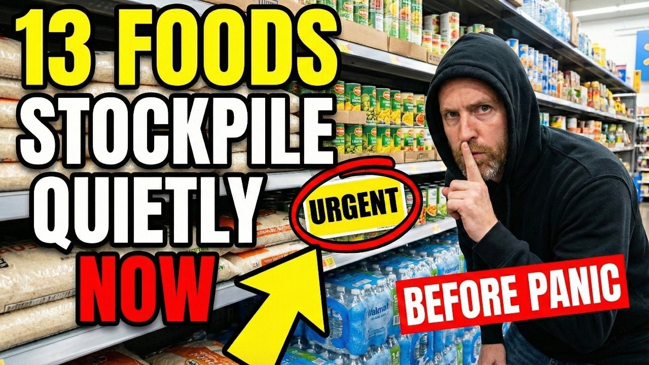 13 Foods I Quietly Stockpile While Everyone Else Panics