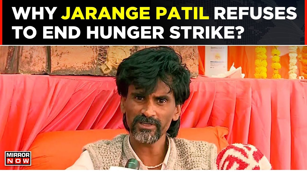 Maratha Reservation Bill: Why Activist Manoj Jarange Patil Refuses To End Hunger Strike? | Top News