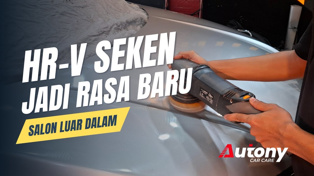 Baru Beli Seken Langsung Didetailing, Honda HR-V Full Salon Luar Dalam