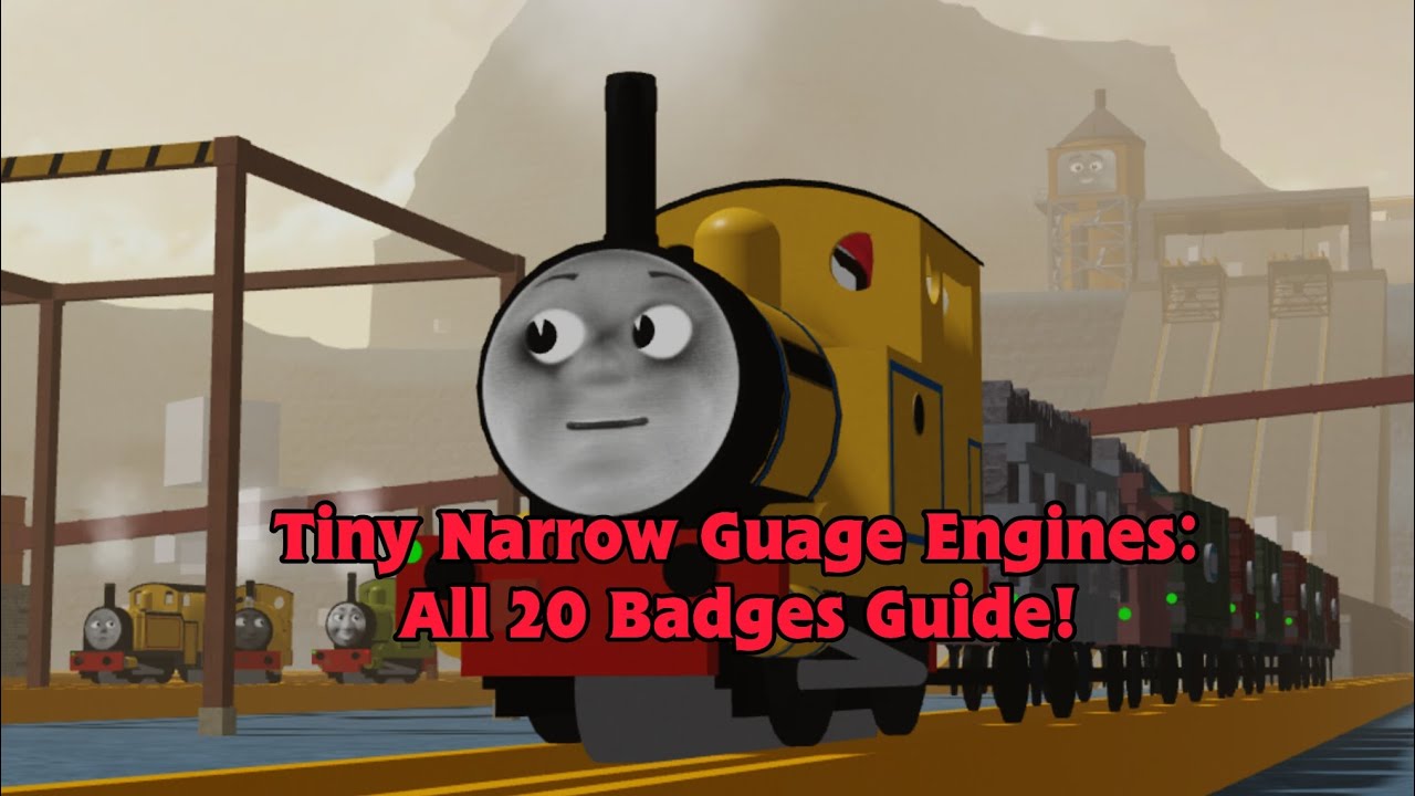 Roblox - Tiny Narrow Guage Engines - All 20 Badges Guide - Compilation