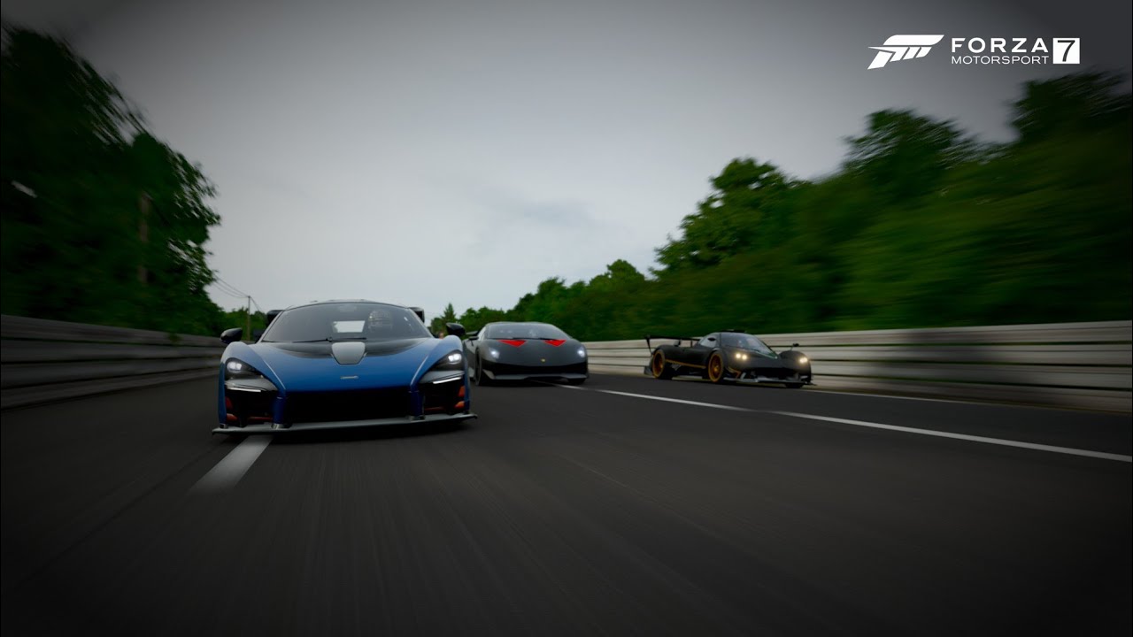 McLaren Senna vs Lamborghini Sesto Elemento vs Pagani Zonda R