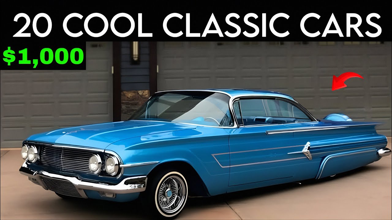 Classic Cars for Sale that DIDN'T SELL at MECUM Auction!