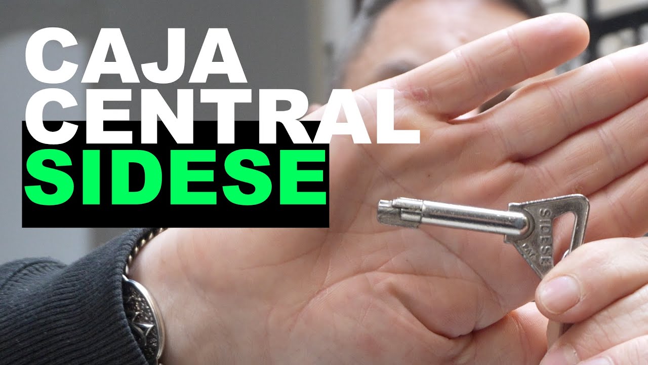 Sustituci&oacute;n caja central SIDESE - Cerraduras de seguridad - Protegeo TV